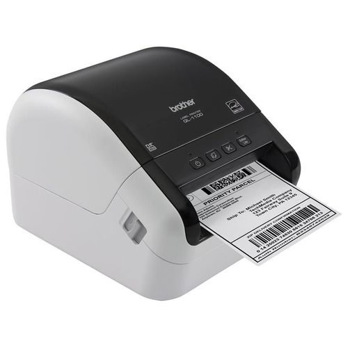 Brother QL-1100 - Imprimante d'étiquettes - thermique direct - Rouleau (10,36 cm) - 300 x 300 ppp - jusqu'à 110 mm/sec - USB 2.0 - outil de coupe