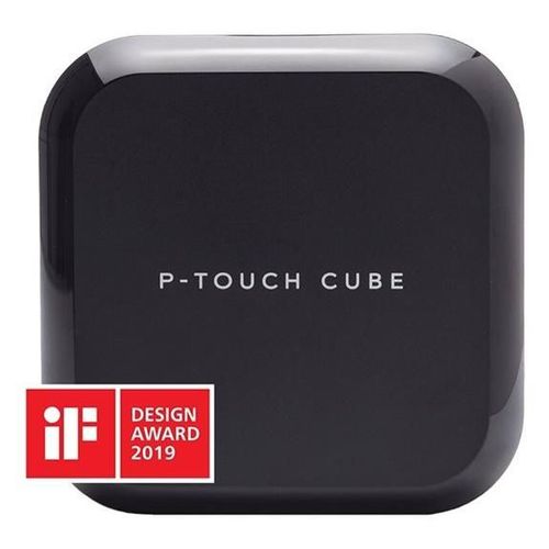 Brother P-Touch Cube Plus PT-P710BT - Imprimante d'étiquettes - transfert thermique - Rouleau (2,4 cm) - 180 x 360 dpi - jusqu'à 68 étiquettes/minute - USB 2.0, Bluetooth - outil de coupe
