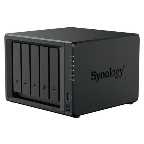 Synology Disk Station DS1525+ - Serveur NAS - 5 Baies - SATA 6Gb/s - HDD - RAID JBOD, 0, 1, 5, 6, 10 - RAM 8 Go - Gigabit Ethernet / 2.5 Gigabit Ethernet - iSCSI support