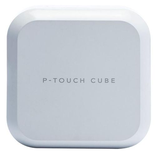 Brother P-Touch Cube Plus PT-P710BTH - Imprimante d'étiquettes - transfert thermique - Rouleau (2,4 cm) - 180 x 360 dpi - jusqu'à 20 mm/sec - USB 2.0, Bluetooth 2.1 EDR - outil de coupe
