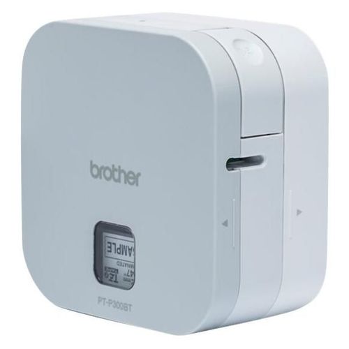 Brother P-Touch PT-P300BT - Imprimante d'étiquettes - transfert thermique - Rouleau (1,2 cm) - 180 dpi - jusqu'à 20 mm/sec - Bluetooth 2.1 EDR - outil de coupe