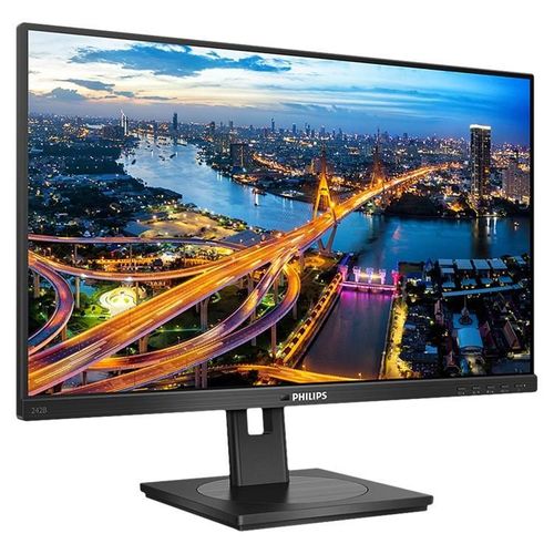Philips B Line 242B1V - Écran LED - 24" (23.8" visualisable) - 1920 x 1080 Full HD (1080p) @ 75 Hz - IPS - 350 cd/m² - 1000:1 - 4 ms - HDMI, DVI-D, VGA, DisplayPort - haut-parleurs - texture...
