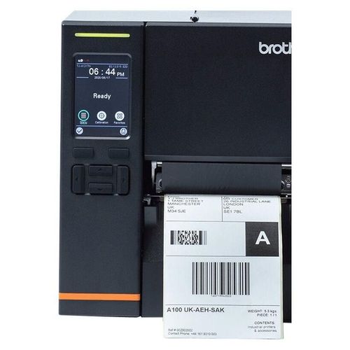 Brother Titan Industrial Printer TJ-4021TN - Imprimante d'étiquettes - thermique direct/transfert thermique - Rouleau (12 cm) - 203 dpi - jusqu'à 254 mm/sec - LAN, série, hôte USB, USB 2.0
