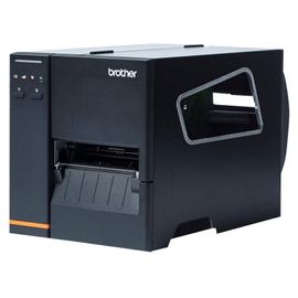Brother TJ-4020TN - Imprimante d'étiquettes - thermique direct/transfert thermique - Rouleau (12 cm) - 203 dpi - jusqu'à 254 mm/sec - LAN, série, hôte USB, USB 2.0