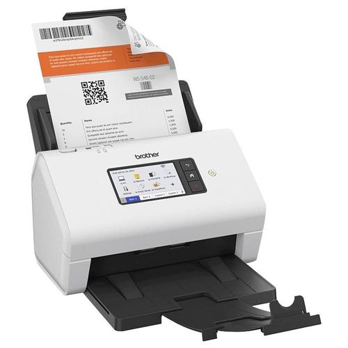 Brother ADS-4900W - Scanner de documents - CIS Double - Recto-verso - A4 - 600 dpi x 600 dpi - jusqu'à 60 ppm (mono) / jusqu'à 60 ppm (couleur) - Chargeur automatique de documents (100 feuilles)...