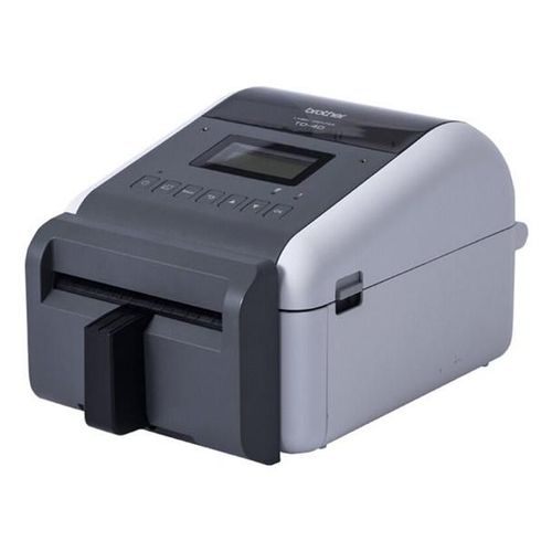 Brother TD-4550DNWBFC - Imprimante d'étiquettes - thermique direct - Rouleau (11,8 cm) - 300 ppp - jusqu'à 152 mm/sec - USB 2.0, LAN, série, Wi-Fi(n), Bluetooth 4.2, hôte USB - outil de coupe