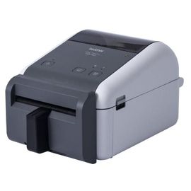 Brother TD-4420DNFC - Imprimante d'étiquettes - thermique direct - Rouleau (10,6 cm) - 203 dpi - jusqu'à 203 mm/sec - USB 2.0, LAN, série - outil de coupe