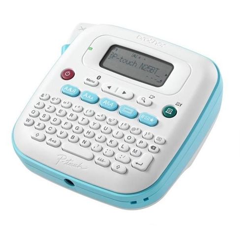 Brother P-Touch PT-N25BT - Étiqueteuse - Noir et blanc - thermique direct - 12 mm de large - 180 dpi - jusqu'à 12 mm/sec - Bluetooth LE - outil de coupe - impression verticale, impression miroir...