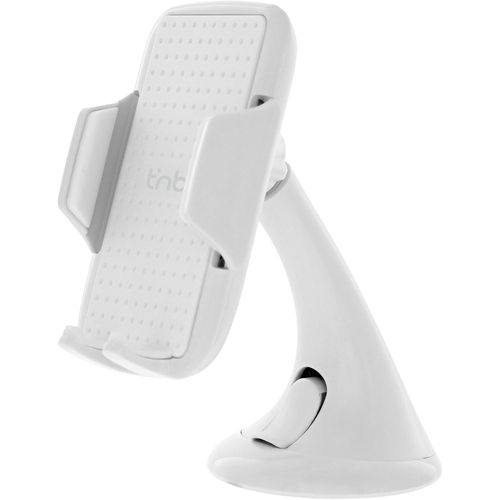 Kyaoayo-Tnb - Support De Téléphone Voiture Ventouse, Rotation 360°, Mâchoire Compatible Avec Tous Les Smartphones Jusquà 6 Pouces, Samsung/Huawei/Xiaomi/Apple - Blanc
