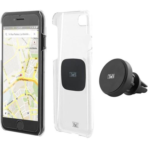 KYAOAYO-TNb Support De Téléphone Magnétique, Ultra Compact, Pour Grille DAération, Support Universel, Discret, Pour Tous Les Téléphones, Qualité Optimale, Compact, Robuste, Rotation 360 Degrés ¿ Noir