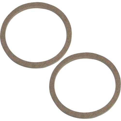 KYAOAYO-C52051 - Lot De 2 Adaptateurs/Supports/Anneaux Universels De Haut-Parleurs Ø165Mm - Ø166Xø144X12Mm - Entreto /Ring En Mdf Pour Enceinte/Auto/Véhicule/Sonorisation