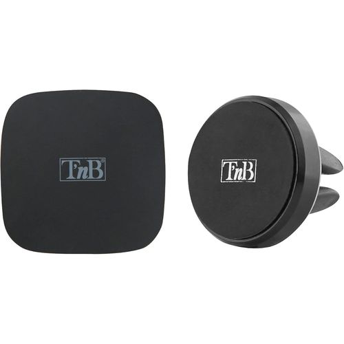 KYAOAYO-TNb Support De Téléphone Magnétique, Ultra Compact, Pour Grille DAération, Support Universel, Discret, Pour Tous Les Téléphones, Qualité Optimale, Compact, Robuste ¿ Noir