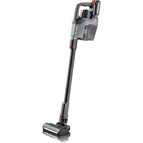 Kyaoayo-Aspirateur Balai Multifonction Sans Sac Convertible Avec Sac, Aspirateur Sans Fil 60 Min Dautonomie Avec Rotative, Aspirateur Puissant Avec Éclairage Led, Noir/Rouge, Hv 7184