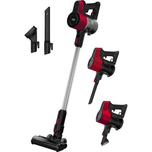 KYAOAYO-Vrt50121Vr, Aspirateur Balai Multifonction, Rouge, 110 W, 80 Décibeles