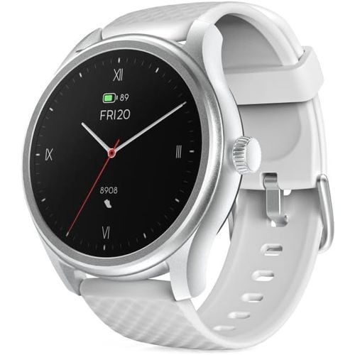 Kyaoayo-Montre Connectée Etanche 5010"" (Montre Sport, Écran Tft 1,38"", Fonction Pr Dappels, Analyse Du Sommeil, Contrôle Vocal Siri/Google, Étanche Ip68), Argentée