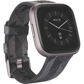 Kyaoayo-Versa 2 Health & Fitness Smartwatch Se (Nfc), Charcoal - Iron Mist Grey Aluminum