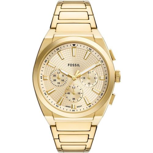 Kyaoayo-Montre Everett Pour Homme, Mouvement Chronographe À Quartz Avec Bracelet En Acier Inoxydable Ou En Cuir