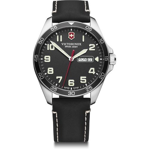 Kyaoayo-Montre Homme Fieldforce Ø 42 Mm, Swiss Made, Quartz Analogique, Étanche 100 M, Verre Saphir