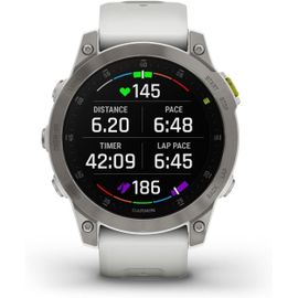 Kyaoayo-Epix Gen 2, Montre Intelligente Active Haut De Gamme, Fonctionnalités De Santé Et De Bien-Être, Écran Amoled À Écran Tactile, Montre D'aventure Avec Fonctionnalités Avancées, Titane Blanc
