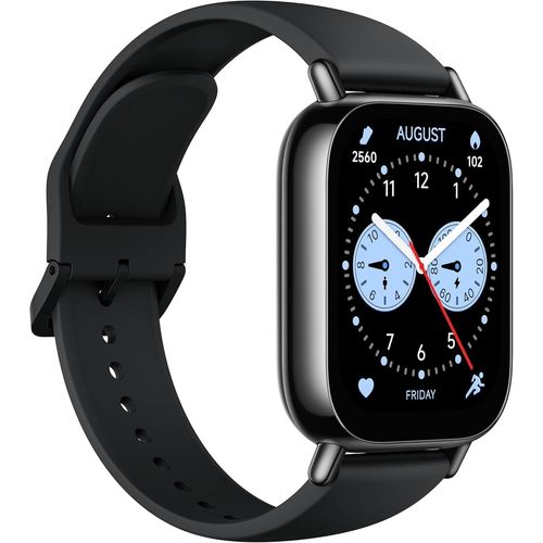 Kyaoayo-Watch 5 Lite Smartwatch - Écran Amoled 1,96"", Gps Intégré, 18 Jours D'autonomie, Plus De 150 Séances D'entraînement, Résistance À La Baignade 5atm, Appels Bluetooth, Garantie 2 Ans (Noir)