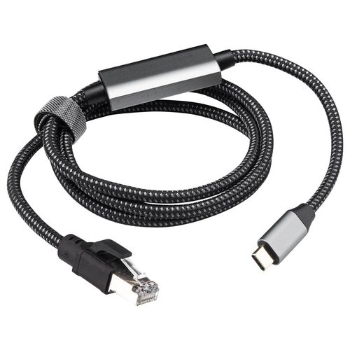 KYAOAYO-3M Câble Adaptateur Usb C Vers Rj45 Ethernet Cat 6, Connexion Directe Gigabit Stable 1 Gbit/S, Pour Routeur/Switch, Macbook Pro/Air, Ipad Pro, Pc, Remplace L'Adaptateur Usb Vers Rj45