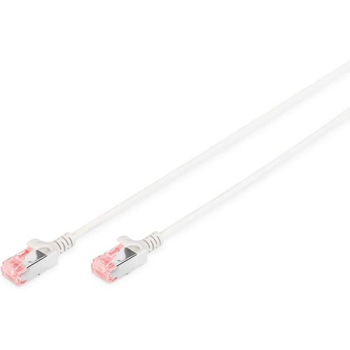 KYAOAYO-Câble Lan Cat 6-5M - Slim - Rj45 Câble Réseau - U/Ftp Blindé - Compatible Cat-6A - Gris