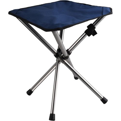 (Bleu - L)Tabouret Pliant Camping Si¿¿Ge De P¿ºche Tr¿¿Pied Pliable Petit Tabouret T¿¿Lescopique Portable L¿¿Ger Pour Randonn¿¿E Voyage Plage Bbq