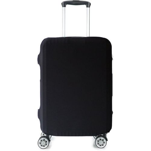 Housse de bagage de voyage, sac de protection de valise pour bagages M (bagages de 23 ¿¿ 25 pouces) Noir