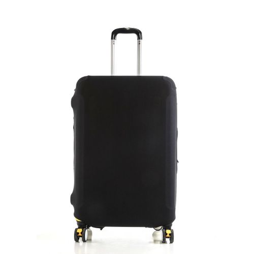 Housse de bagage haute ¿¿lasticit¿¿ de couleur unie (noir - 28""), tissu ¿¿pais anti-poussi¿¿re, housse de bagage housse de valise trolley housse de valise de voyage