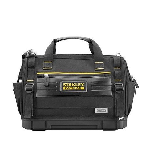 Stanley FATMAX FMST17627-1. Produktfarbe: Schwarz, Gelb, Material: Stoff, Schutzfunktion: Wasserdicht. Breite: 450 mm, Tiefe: 300 mm, Höhe: 250 mm (FMST17627-1)
