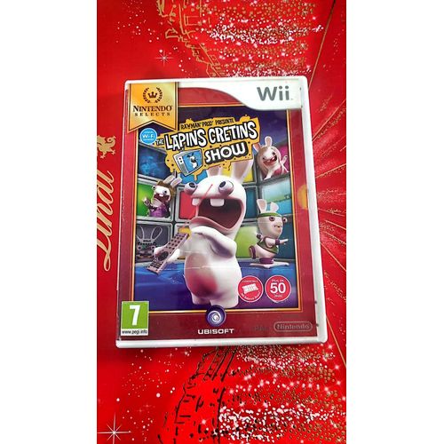 Rayman Les Lapins Crétins Show, Jeu Nintendo Wii, Nintendo Selects, Wi-Fi Compatible, Pegi 7 Vendu Par Blaspo