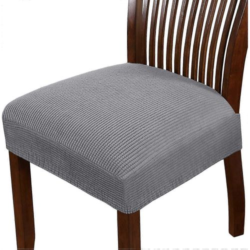 Lot De 2 Housses De Chaise De Salle À Manger En Élasthanne Extensible, Amovibles Et Lavables