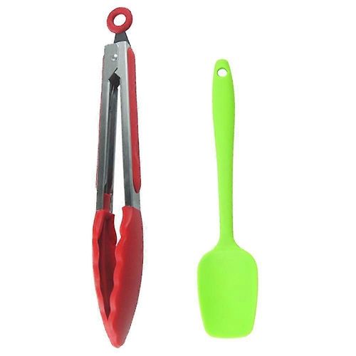 Ensemble D'ustensiles De Cuisine En Silicone, 2 Pièces, Ustensiles Et Gadgets De Cuisine Avec Poignées Arrondies En Cuivre
