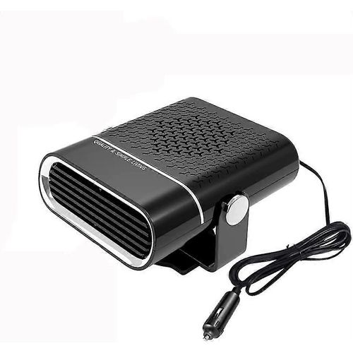 Chauffage 12 V 120 W, Dégivreur De Voiture 2 En 1, Portable, Allume-Cigare, Réglable À 360°, 3668