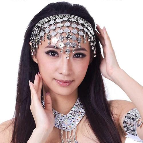 Bandeau De Danse Du Ventre Pour Femme, Accessoire De Costume Tribal, Bijoux Gitans, 5431