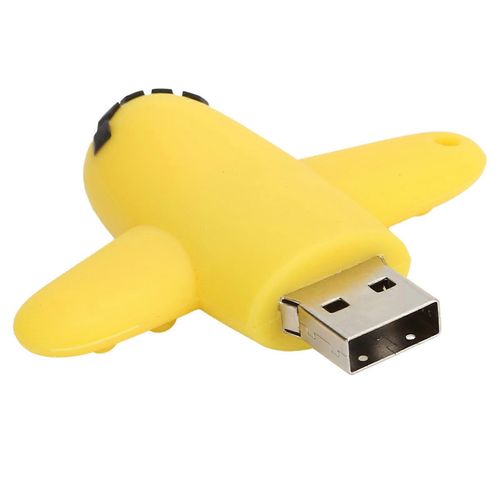 Memory Stick USB 2.0 Port U Disk Cartoon Airplane Plugin Équipement de transfert de stockage mobile (16 Go)