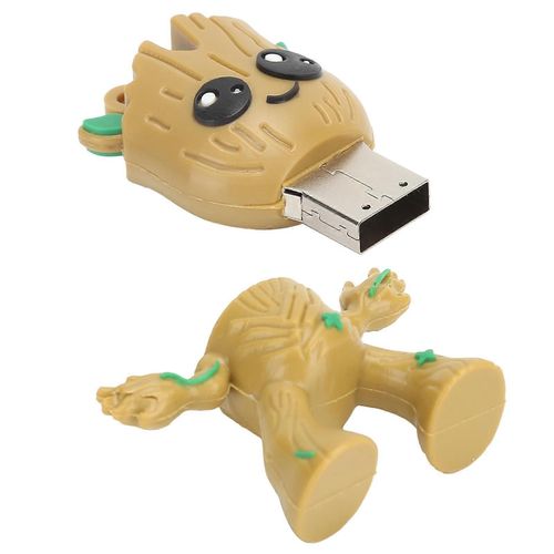 Dessin animé U Disque Arbre Homme Apparence Poupée Stockage En Vrac Haute Vitesse Lecteur Flash Mémoire Périphérique16 Go