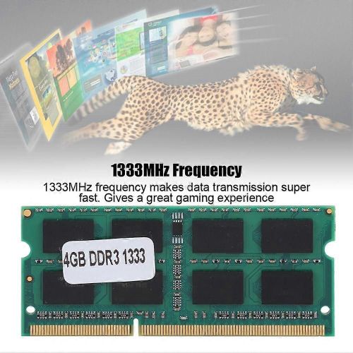 DDR3 4 Go 1333 MHz Ordinateur Portable DDR3 Mémoire Transmission Rapide De Données RAM DDR3 4 Go pour Intel