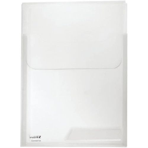 Ershi-Combifile 47310002 Lot De 3 Chemises Extensibles Format A4 Pour Plus De Capacité Transparent Avec Rabat Finition Brillante P[3121]