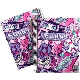 Ershi-Grafoplas Classeur Scolaire À Pochettes Transparentes A4, Spirale Pvc, Couverture Souple, 30 Doublures En Polypropylène, Col[2356]