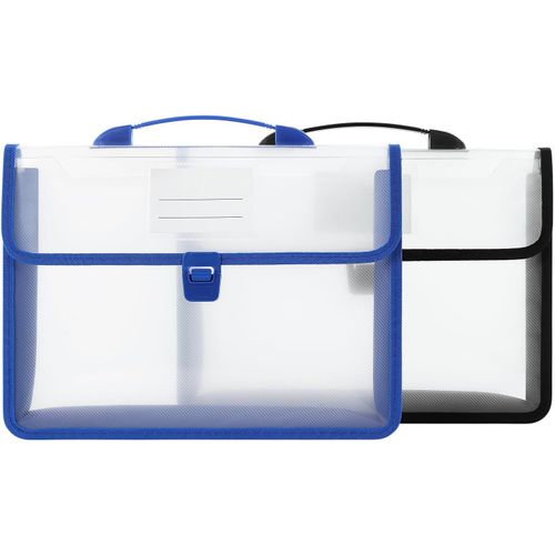 Ershi-2 Pack Trieur A4, Trieur À Souffle Avec Poignéet En Plastic,Accordeon Plastique,Dossier Portable Pour Documents,Document Org[2916]