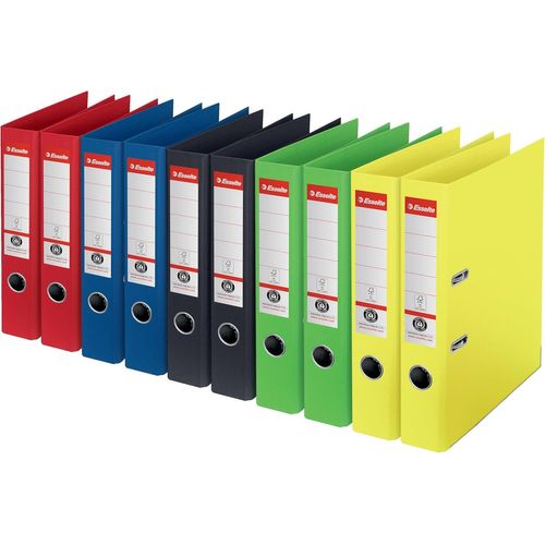 Ershi-Reliure À Anneaux Avec Mécanisme À Levier, Carton 100% Recyclé, Chemises A4, Espacement De 5 Cm, 627578, Couleurs Assorties[3966]