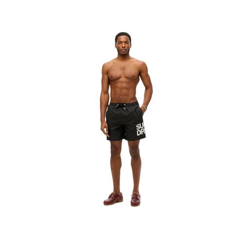 Maillot De Bain Superdry Sportswear Logo 17 Homme Noir
