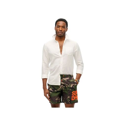 Maillot De Bain Superdry Sportswear Logo 17 Homme Camouflage