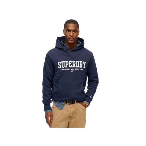 Sweat Superdry Core Sport Homme Bleu
