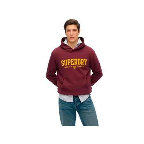 Sweat Superdry Core Sport Homme Bordeaux