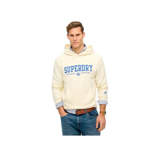 Sweat Superdry Core Sport Homme Beige