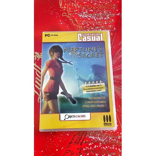 Neptune'S Secret, Jeu Pc Generation Casual, Objets Cachés, 4.5/5 Étoiles Vendu Par Blaspo