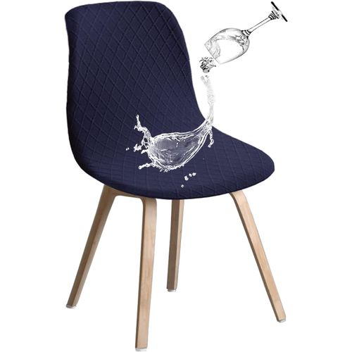 Ershi-Lot De 4 Housses De Chaise Rétro Extensibles En Élasthanne Pour Salle À Manger, Cuisine, Fête, Banquet, Club, Décoration D'i[865]