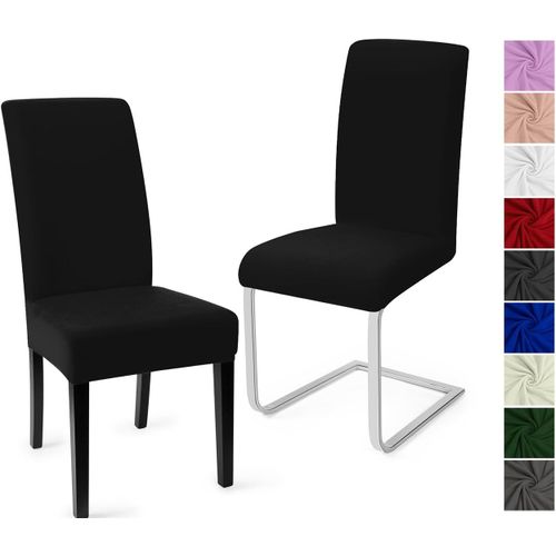 Ershi-Housse De Chaise Salle À Manger 2pcs Housse De Chaise Universel Couverture De Chaise Extensible Housse Chaise Moderne Protec[89]